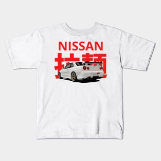 nissan gtr Kids T-Shirt